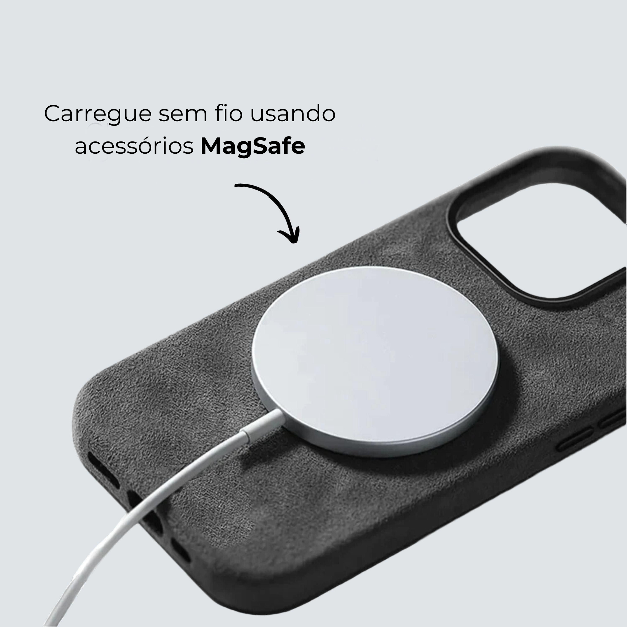 Alcantara-Hülle – Space Grau