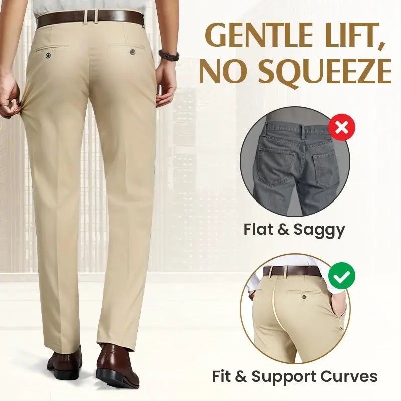 Pure TimelessFlex – Classic Straight Fit 4-Way Stretch Pants