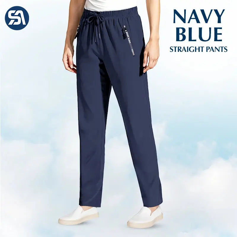 Pure&Clo – Ultraweiche, bequeme High-Rise-Hose mit elastischem Bund