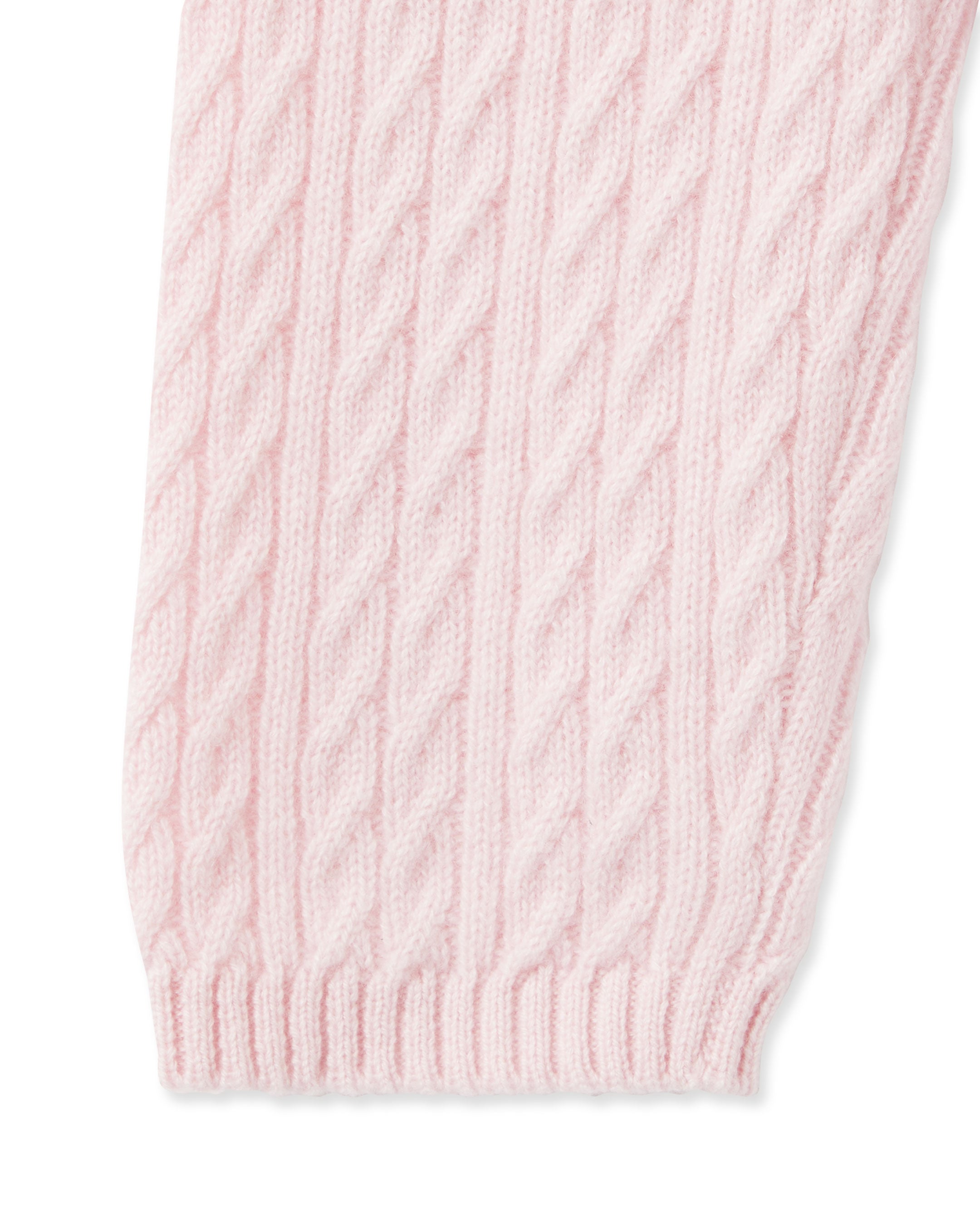 N.Peal Cable Cashmere Leggings Pale Pink