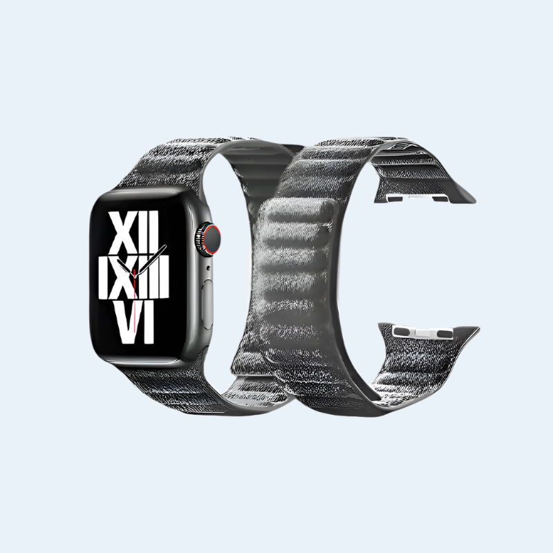 Alcantara-Armband Sport – Apple Watch – Urbangrau