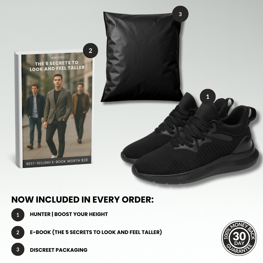 Hunter | Vergrößern Sie Ihre Körpergröße (+2,4” +3,1”)