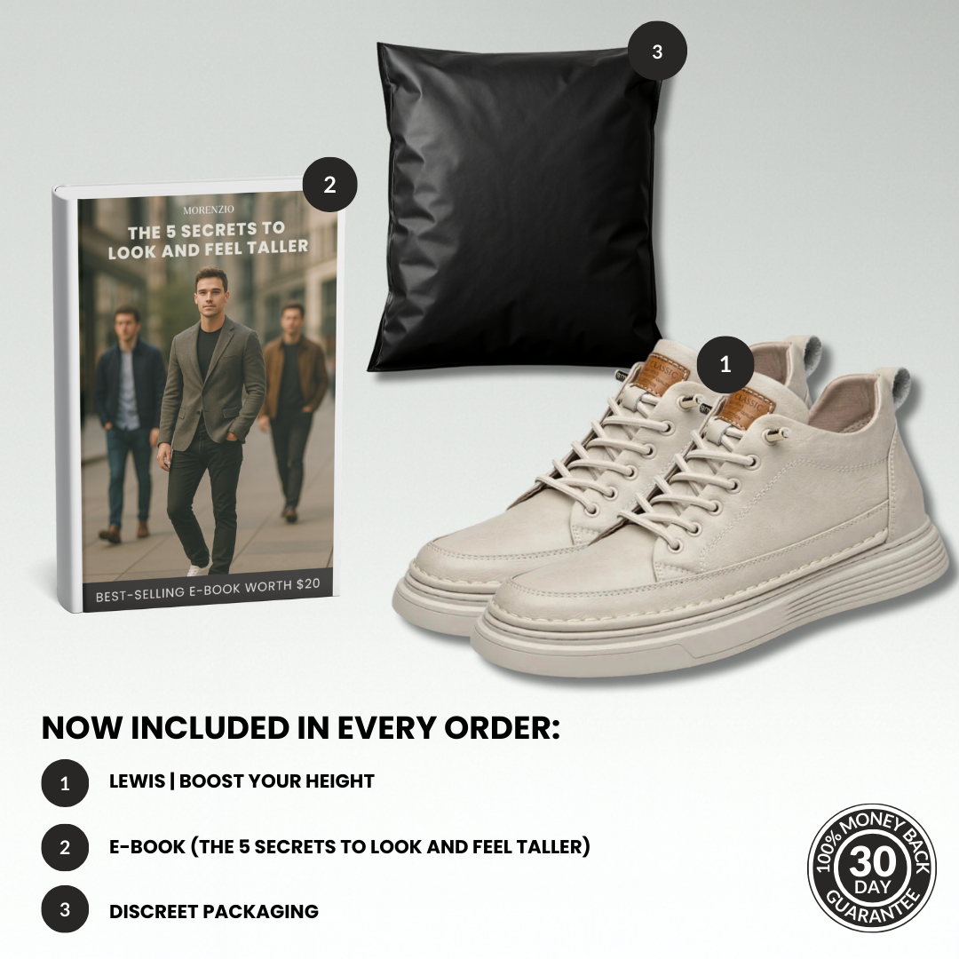 Lewis | Vergrößern Sie Ihre Körpergröße (+2,4”)