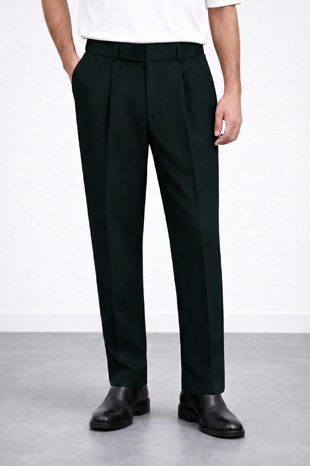 IVAR® Dark Green Korean pants