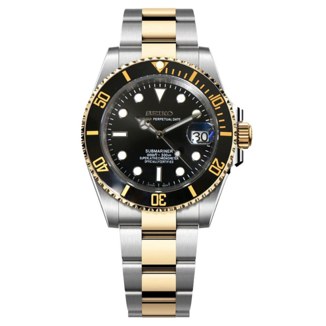 MOD MARINER UHR | SILBER GOLD | NACHT