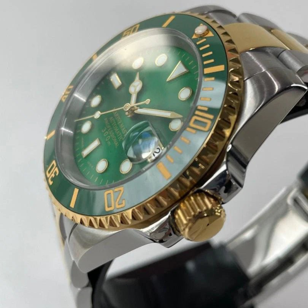 MOD MARINER UHR | GRÜN GOLD