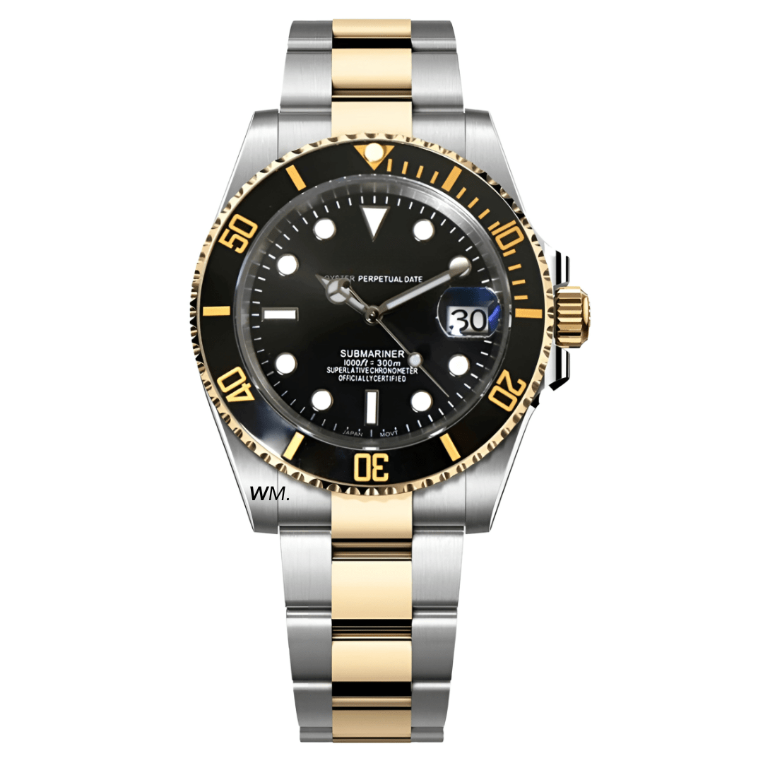 MOD MARINER UHR | SILBER GOLD | NACHT