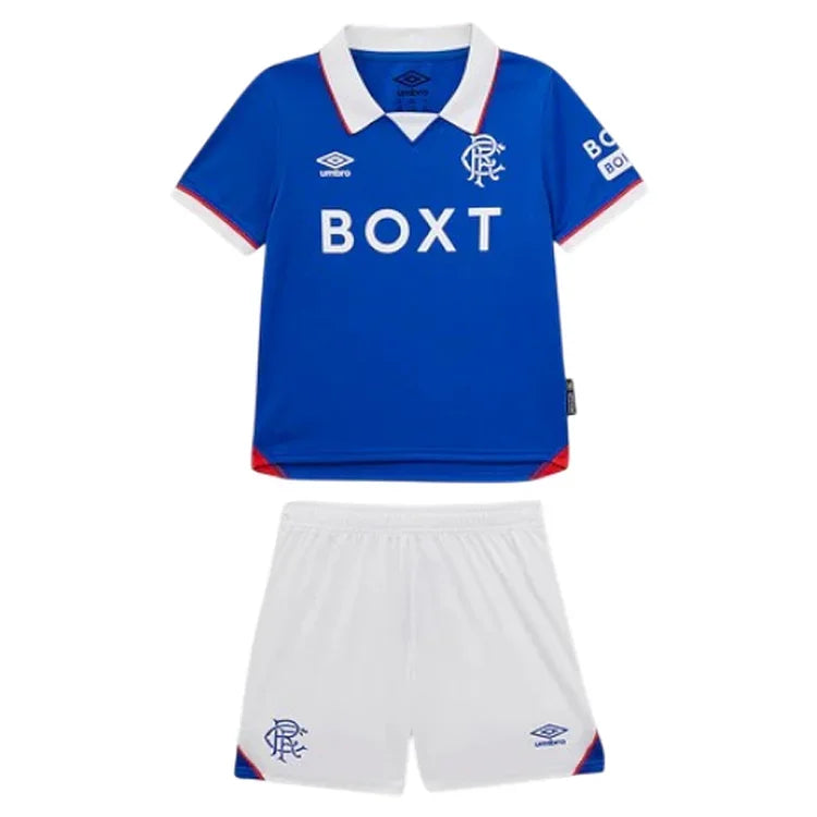 25/26 Kids Rangers Home Football Jersey - PURECLO