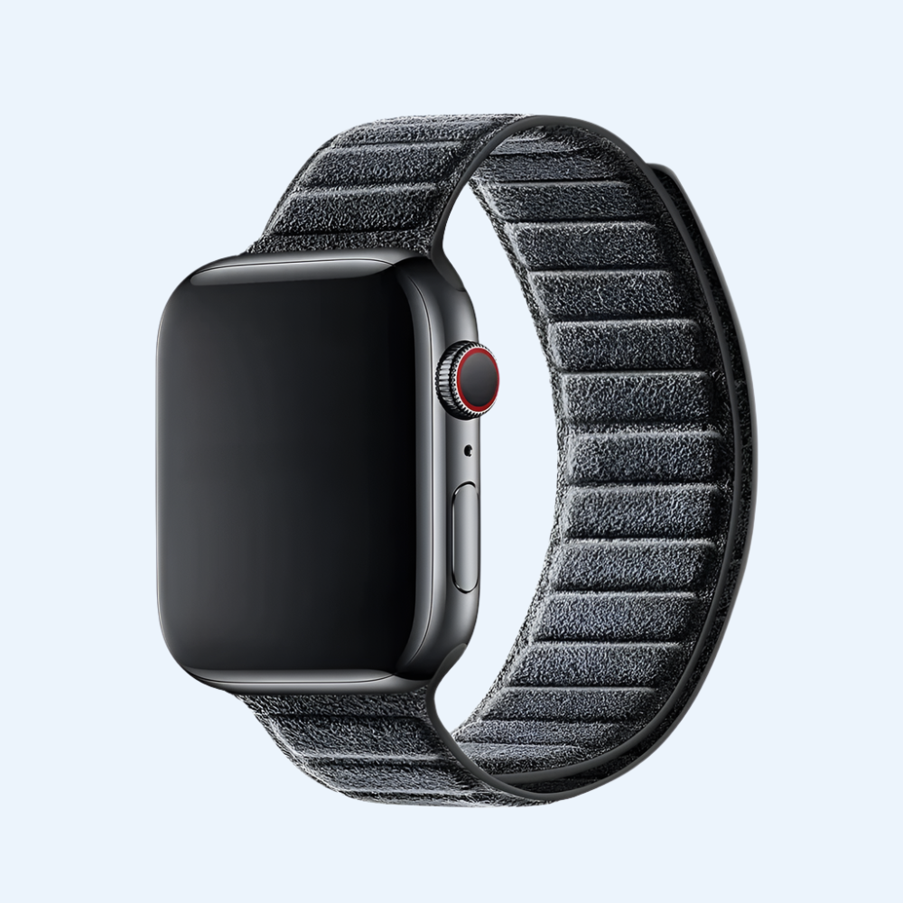 Alcantara Armband Esporte - Apple Watch - Space Grau