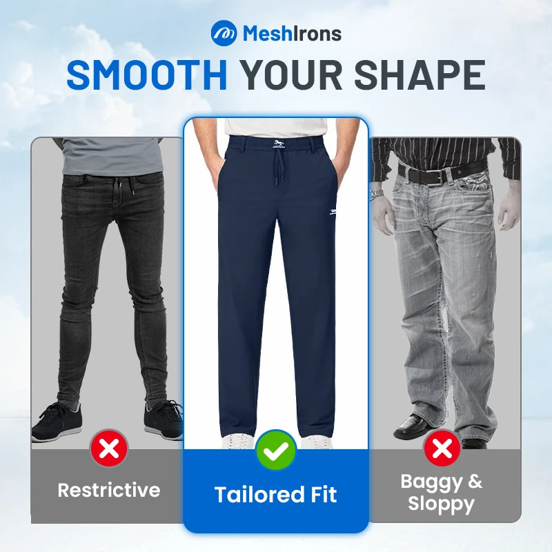 Pure TimelessFlex – Klassische Hose mit geradem Schnitt und 4-Wege-Stretch