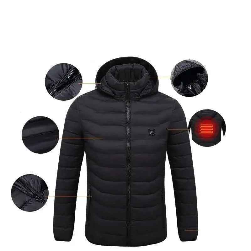 PureClo™ | PowerWarm Beheizbare Steppjacke – Bleiben Sie überall warm