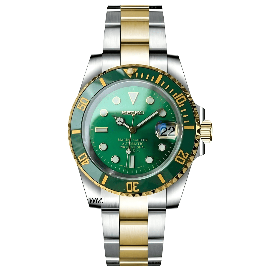 MOD MARINER UHR | GRÜN GOLD