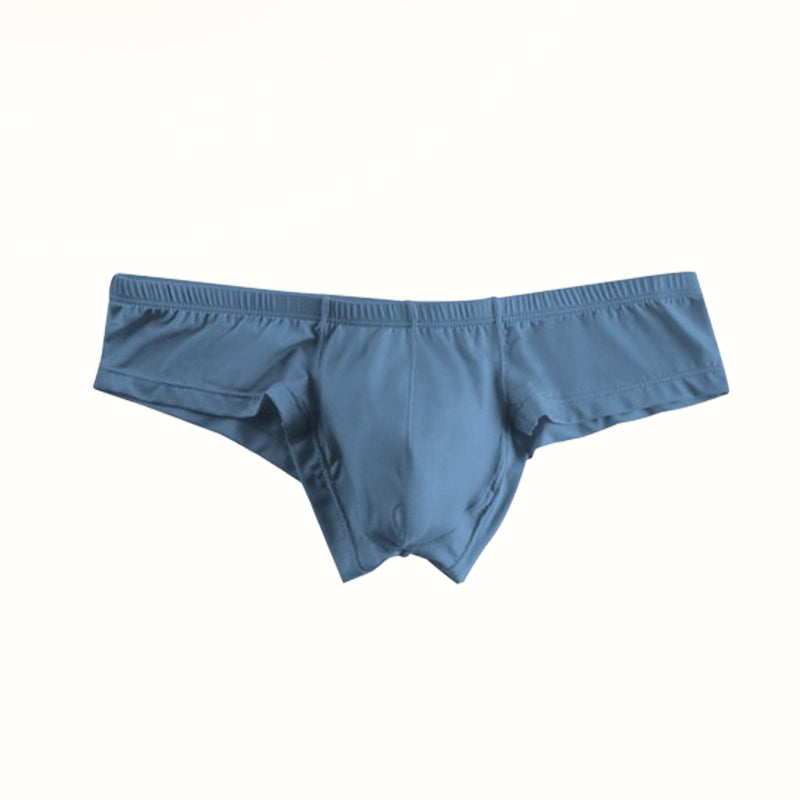 š„Slip Ć Taille Basse Respirant de Couleur Unie pour HommesćAchetez 3 Obtenez 2 Gratuitć