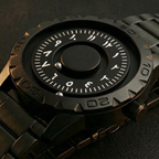 Magneto Metal Arabic Black Watch
