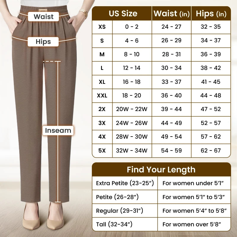 Pure&amp;Clo – Ultraweiche, perfekt fallende Damen-Schlupfhose