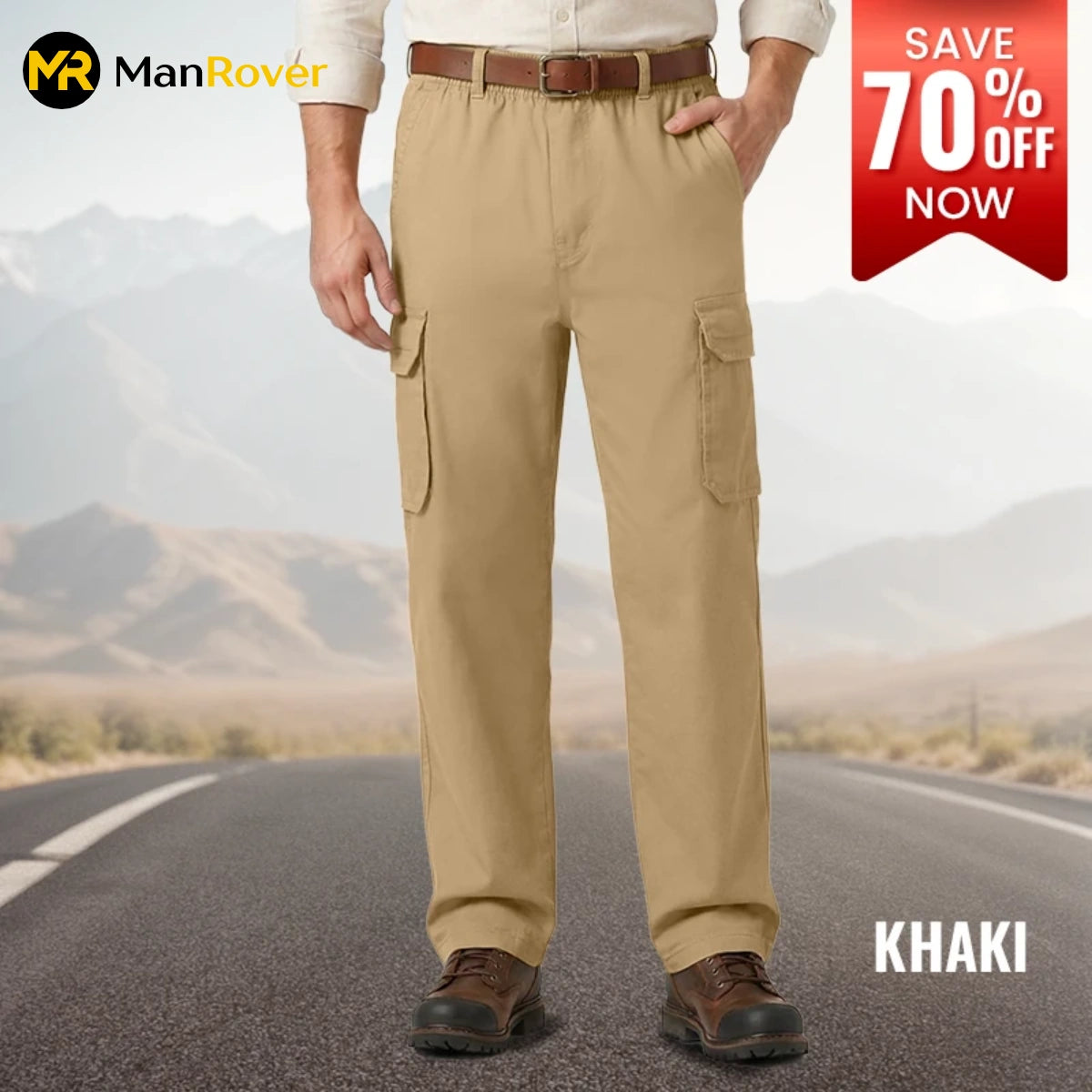PURE FlexRover - Ultra Comfort Flex Fit Cargo Pants