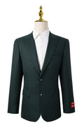 PURE | Hopweave Slim Fit Anzug – Sattes Grün