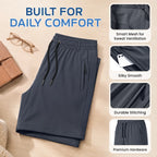 Pure™  ArcticMove - Ultra-Soft Ice Silk Stretch Shorts PURECLO