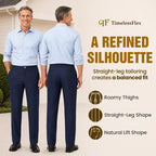 TimelessFlex - Men's High Stretch Straight Fit Pants (LAST DAY 70% OFF)