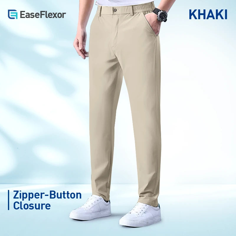 Pure TimelessFlex – Klassische Hose mit geradem Schnitt und 4-Wege-Stretch 