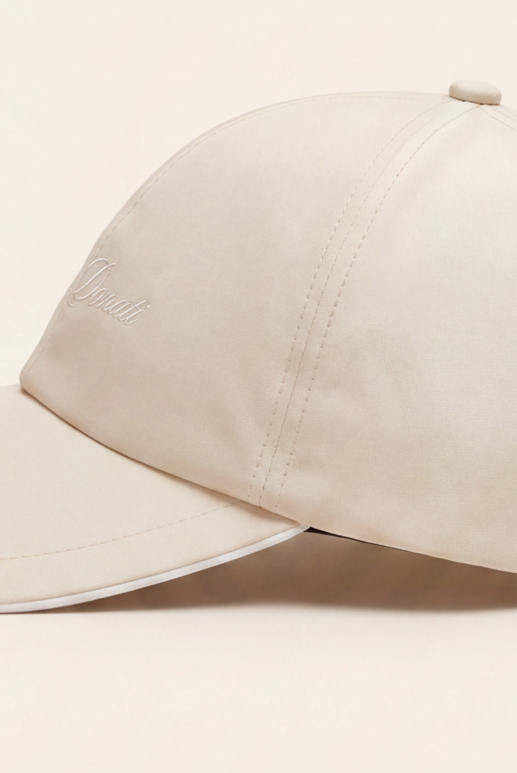 Beige Imperial Baseball Cap