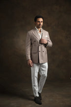 PURE | Taupe Crest Blazer 