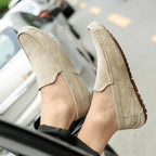 Men's Leather Moccasin Sweden - Pure - PURECLO