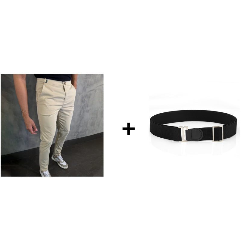 ⏰ LAST DAY 50% OFF! Men's Stretch Slim Fit Pants – Skinny But Comfy