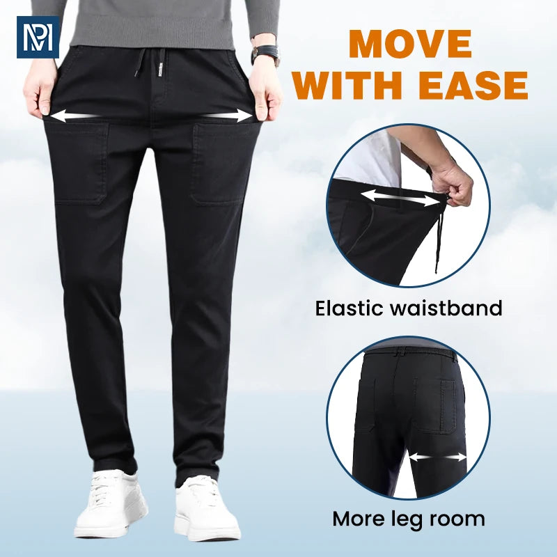 Pure TimelessFlex – Klassische Hose mit geradem Schnitt und 4-Wege-Stretch 