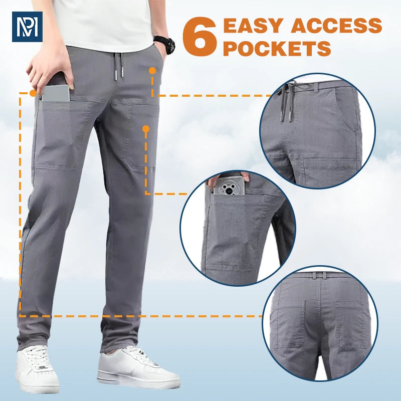 Pure TimelessFlex – Klassische Hose mit geradem Schnitt und 4-Wege-Stretch 