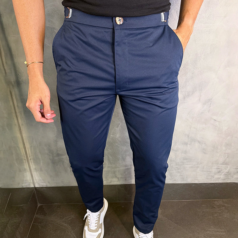⏰ LAST DAY 50% OFF! Men's Stretch Slim Fit Pants – Skinny But Comfy