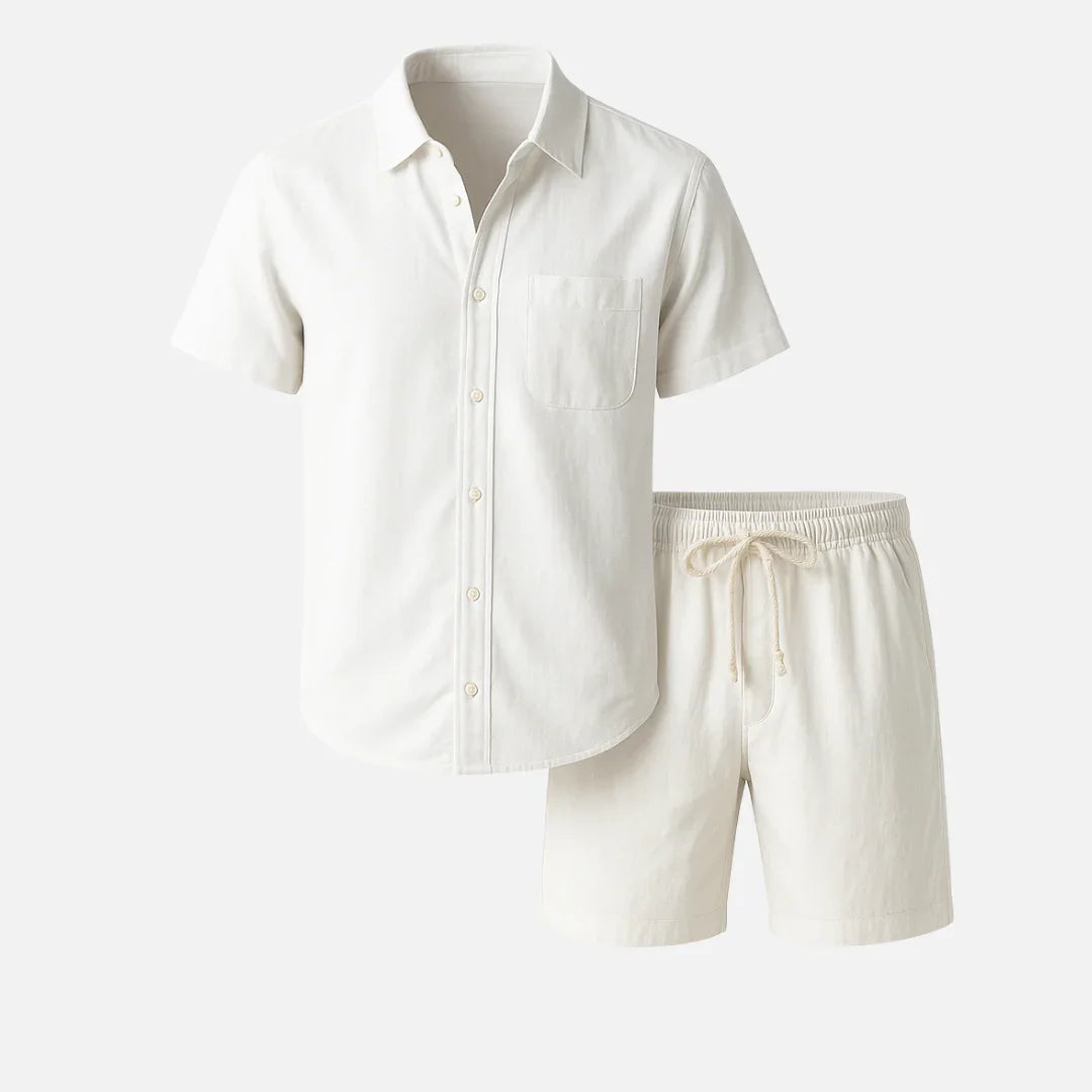 Capri-Sommerhemd &amp; Shorts-Set
