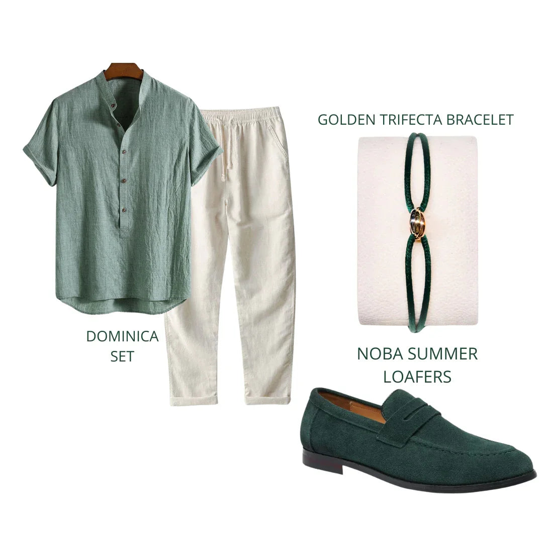 PURE 4-teiliges Set – Grün