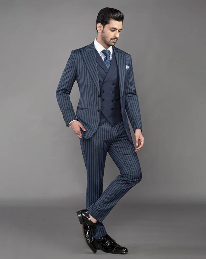 PURE | Navy Pinnacle Anzug