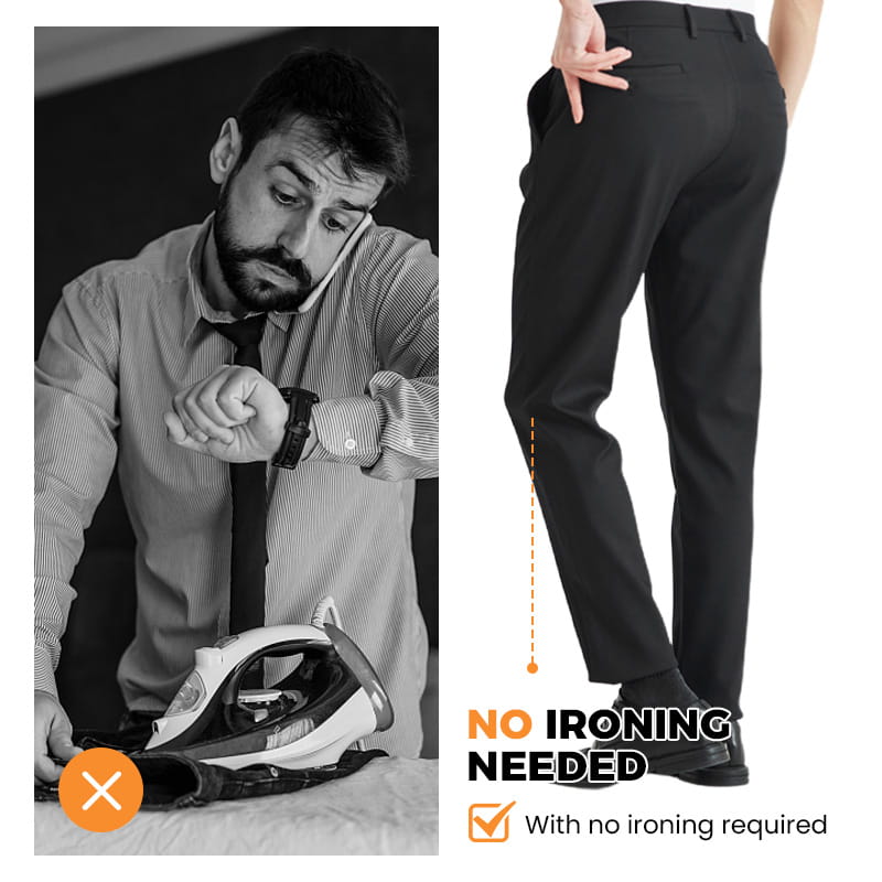 💥CLEARANCE👑Fliwos® Men's Stretch Iron-free Dress Pants - PURECLO