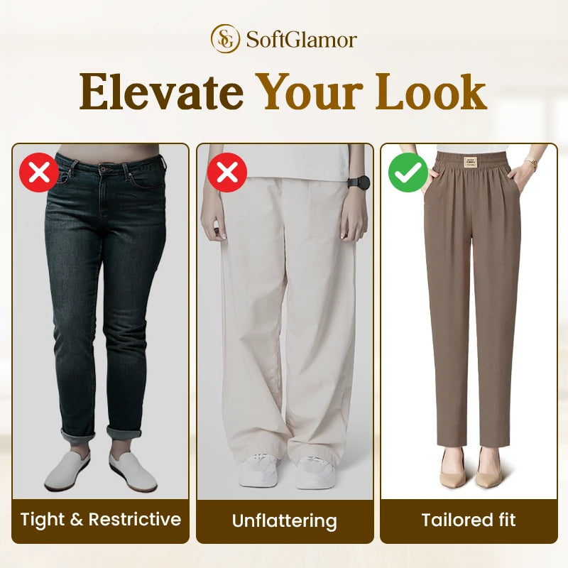 Pure&amp;Clo – Ultraweiche, perfekt fallende Damen-Schlupfhose