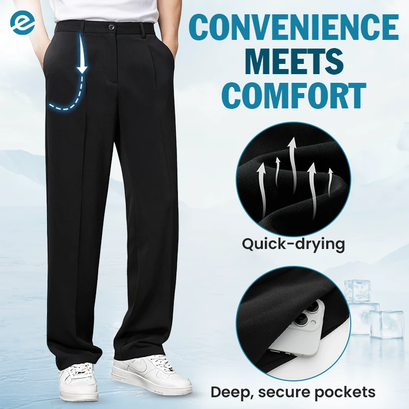 Pure TimelessFlex – Klassische Hose mit geradem Schnitt und 4-Wege-Stretch 