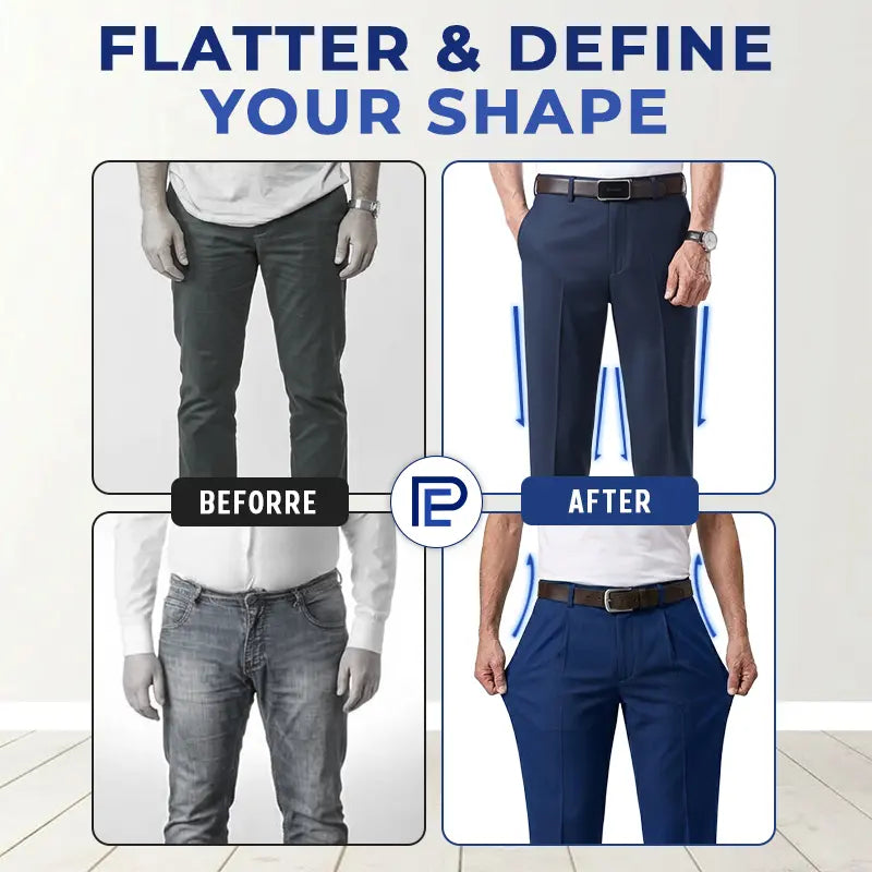 Pure TimelessFlex – Klassische Hose mit geradem Schnitt und 4-Wege-Stretch 