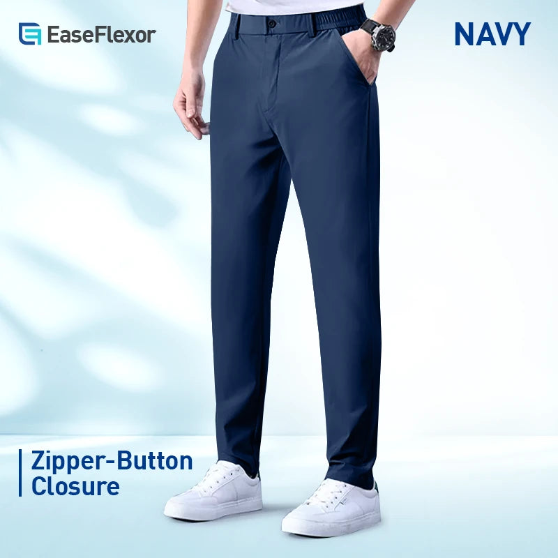 Pure TimelessFlex – Klassische Hose mit geradem Schnitt und 4-Wege-Stretch 