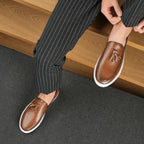 Men's Leather Moccasin Toulouse - Pure - PURECLO