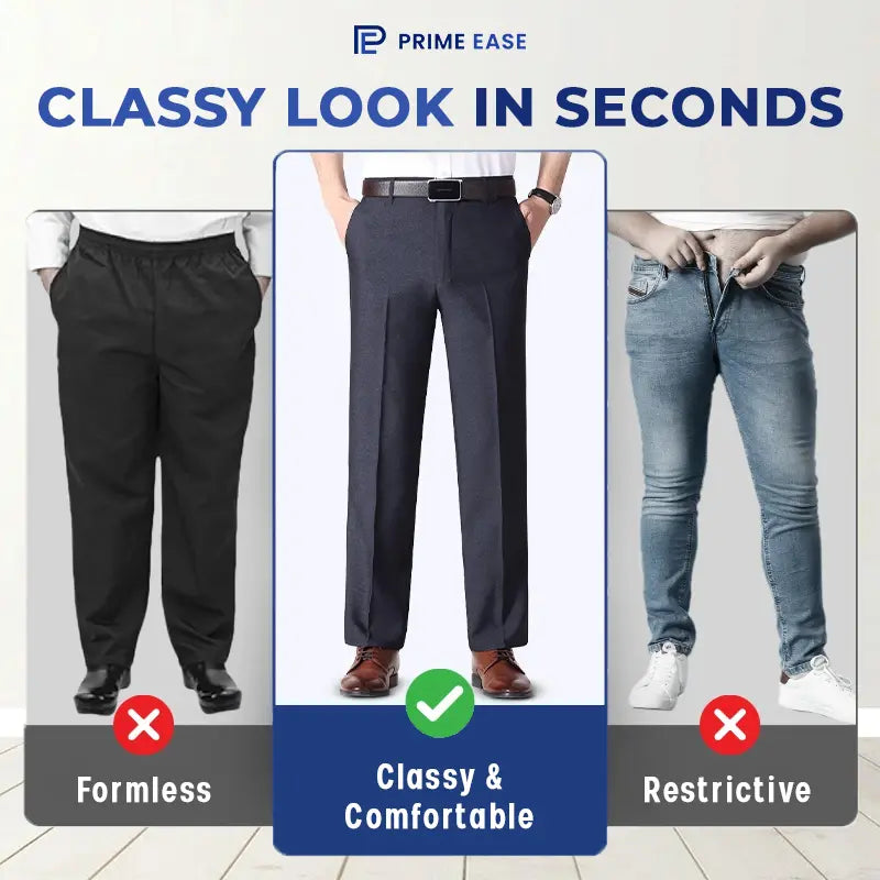 Pure TimelessFlex – Klassische Hose mit geradem Schnitt und 4-Wege-Stretch 