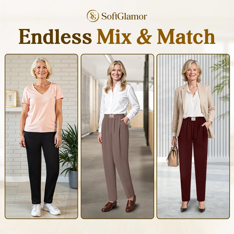 Pure&amp;Clo – Ultraweiche, perfekt fallende Damen-Schlupfhose