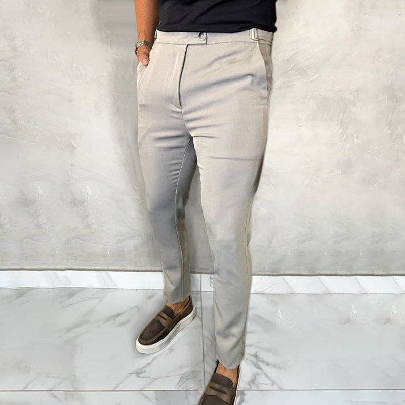 ⏰ LAST DAY 50% OFF! Men's Stretch Slim Fit Pants – Skinny But Comfy