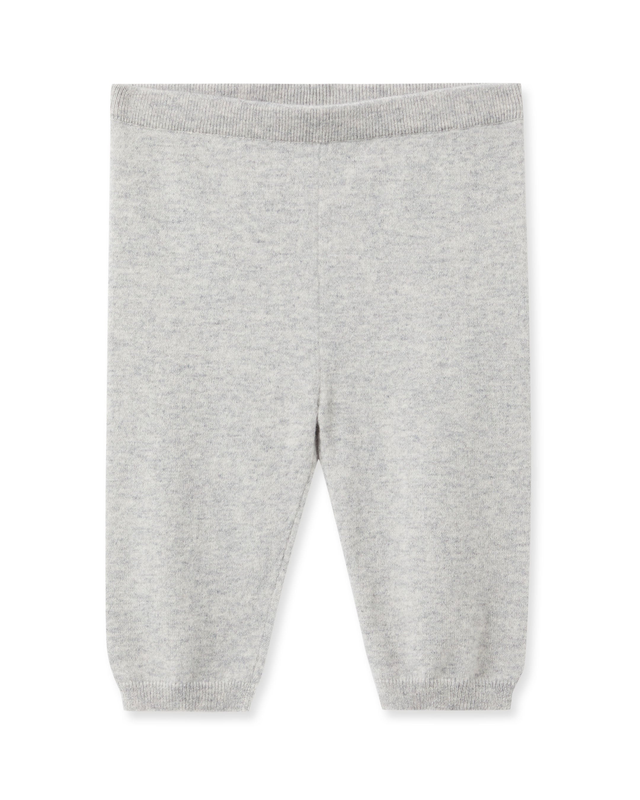 N.Peal Panda Pocket Cashmere Leggings Fumo Grey