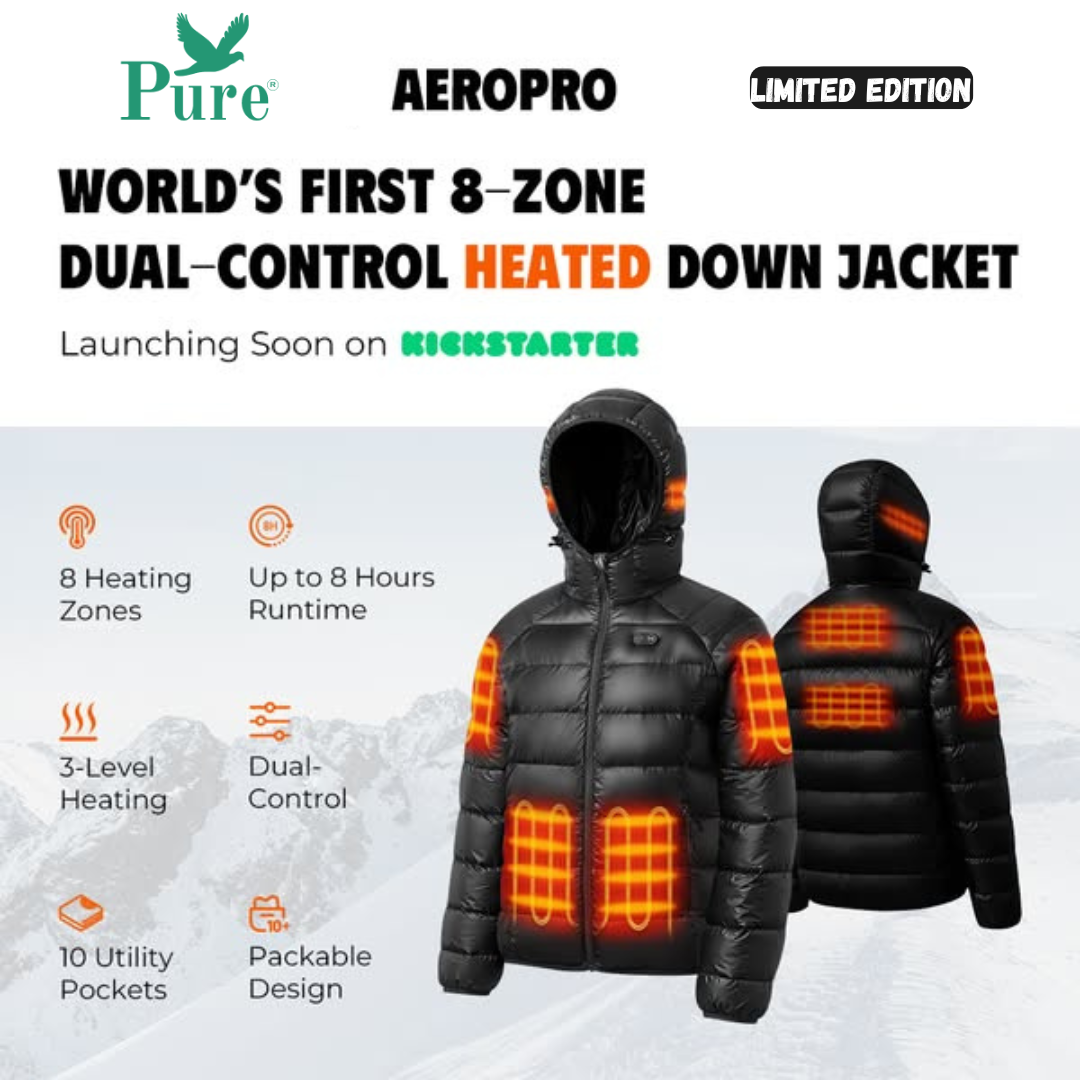 PureClo™ | PowerWarm Beheizbare Steppjacke – Bleiben Sie überall warm 