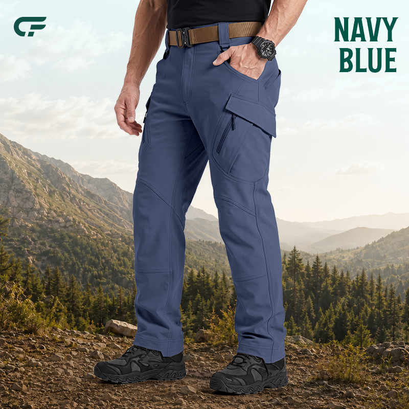 FlexCamo - Men's 9-Pocket Straight Fit Tactical Waterproof Pants