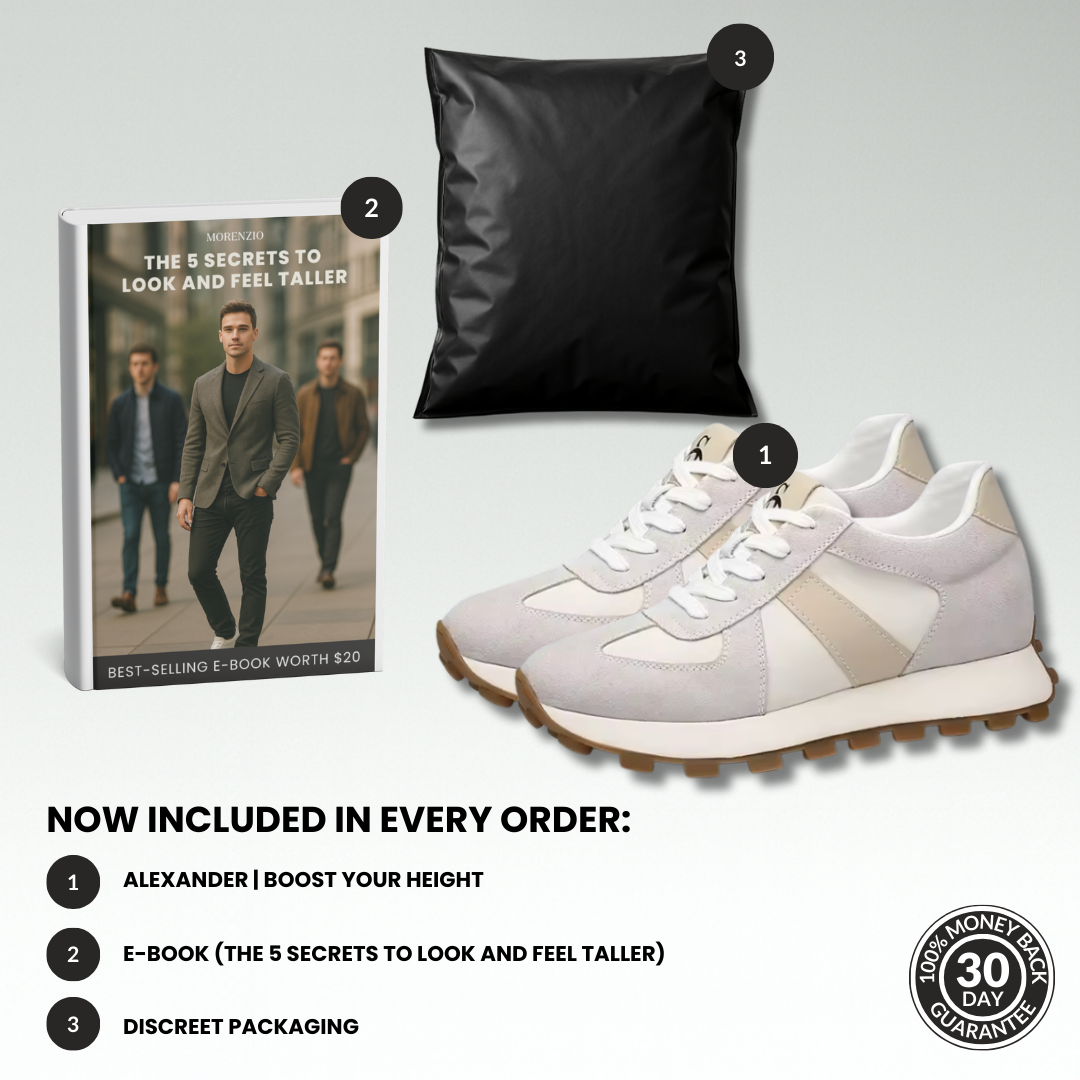 Alexander | Vergrößern Sie Ihre Körpergröße (+2,4” +3,1”)