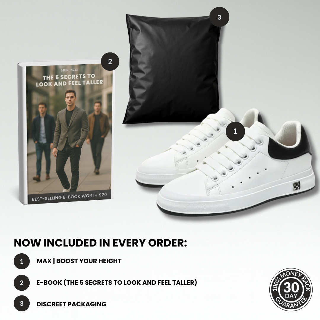 Max | Steigere deine Körpergröße (+2,4” +3,1”)