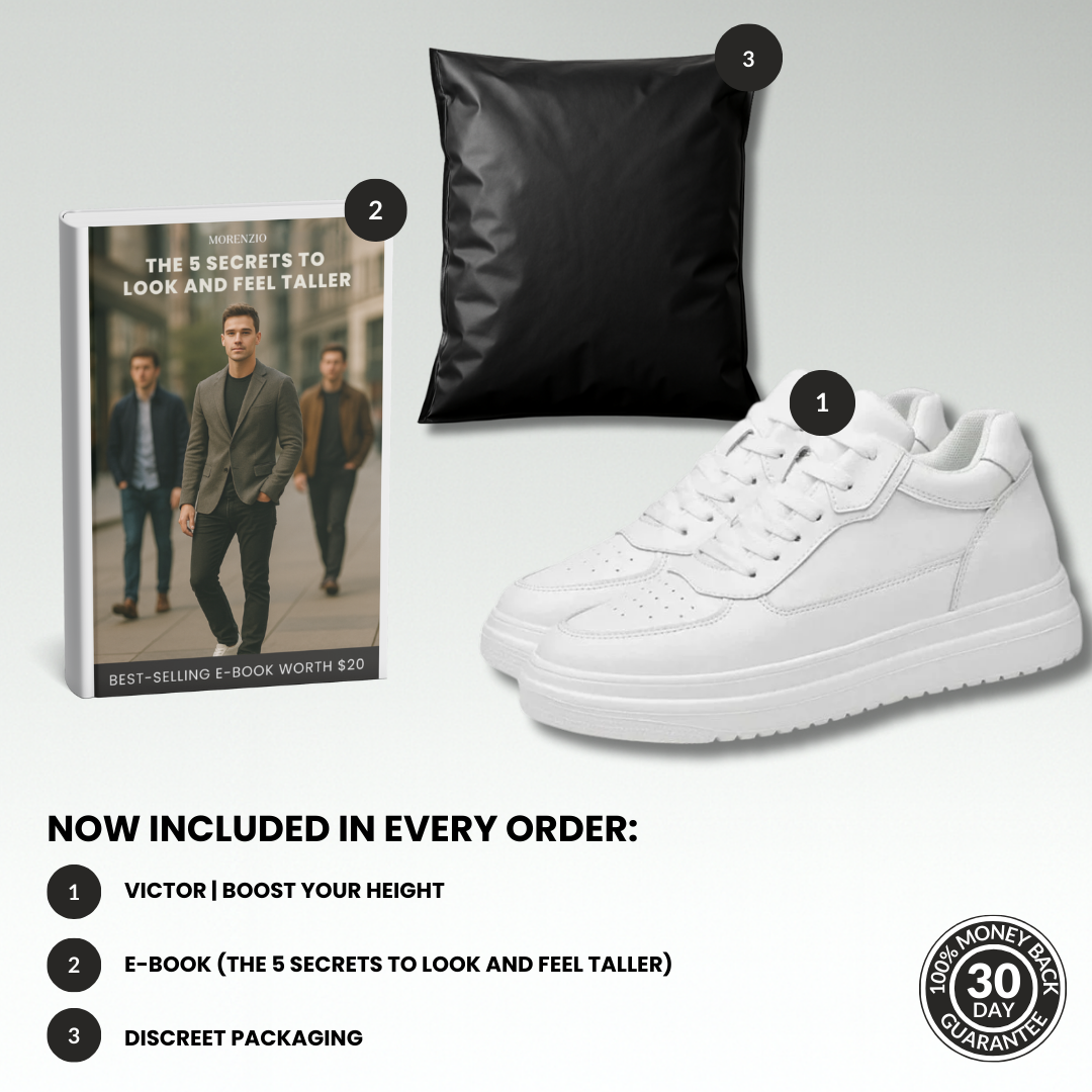 Victor | Vergrößern Sie Ihre Körpergröße (+2,4” +3,1” +3,9”)