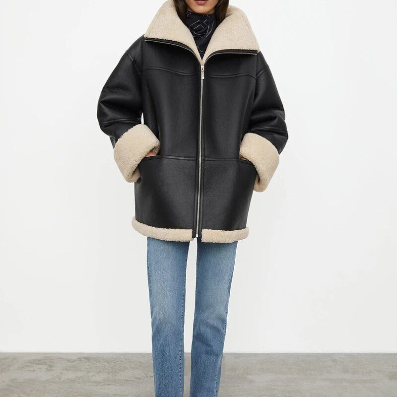 NOBA - Jacket with Warm Fur Lining